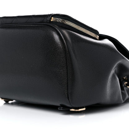 Chanel Caviar Quilted Business Affinity Backpack Black 9 of 10