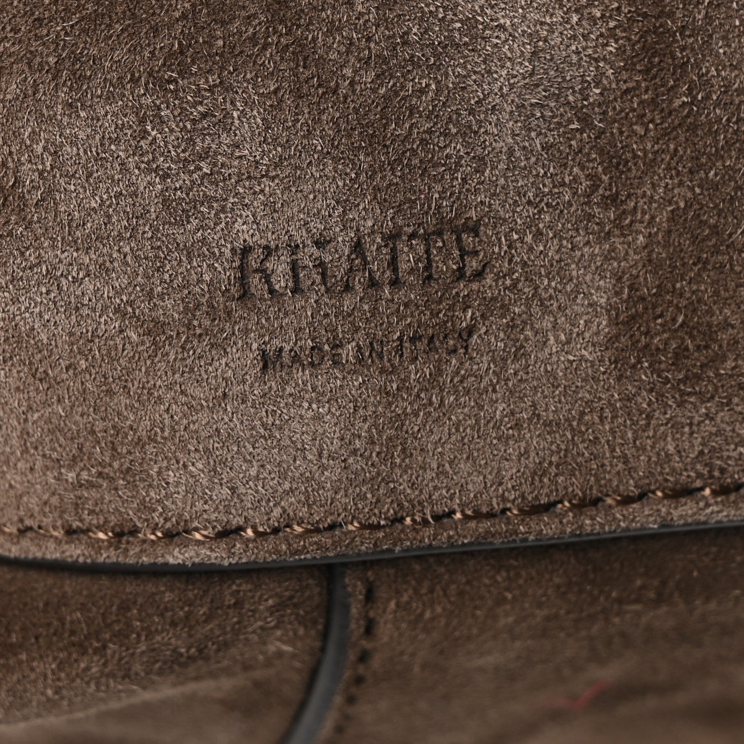 Khaite Suede Calfskin Frida Tote Brown 7 of 10