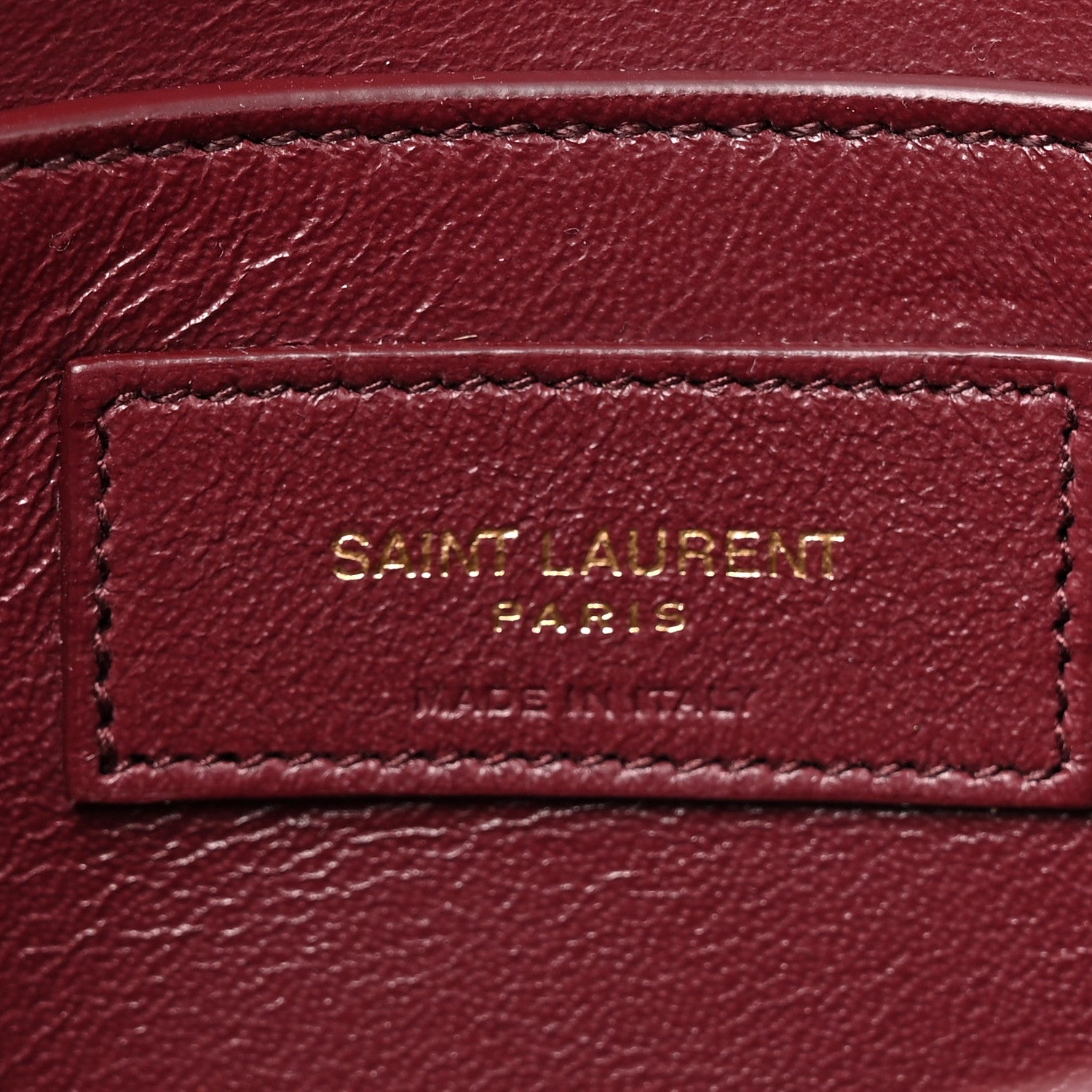 Saint Laurent Smooth Calfskin Manhattan Shoulder Bag Rouge 6 of 10