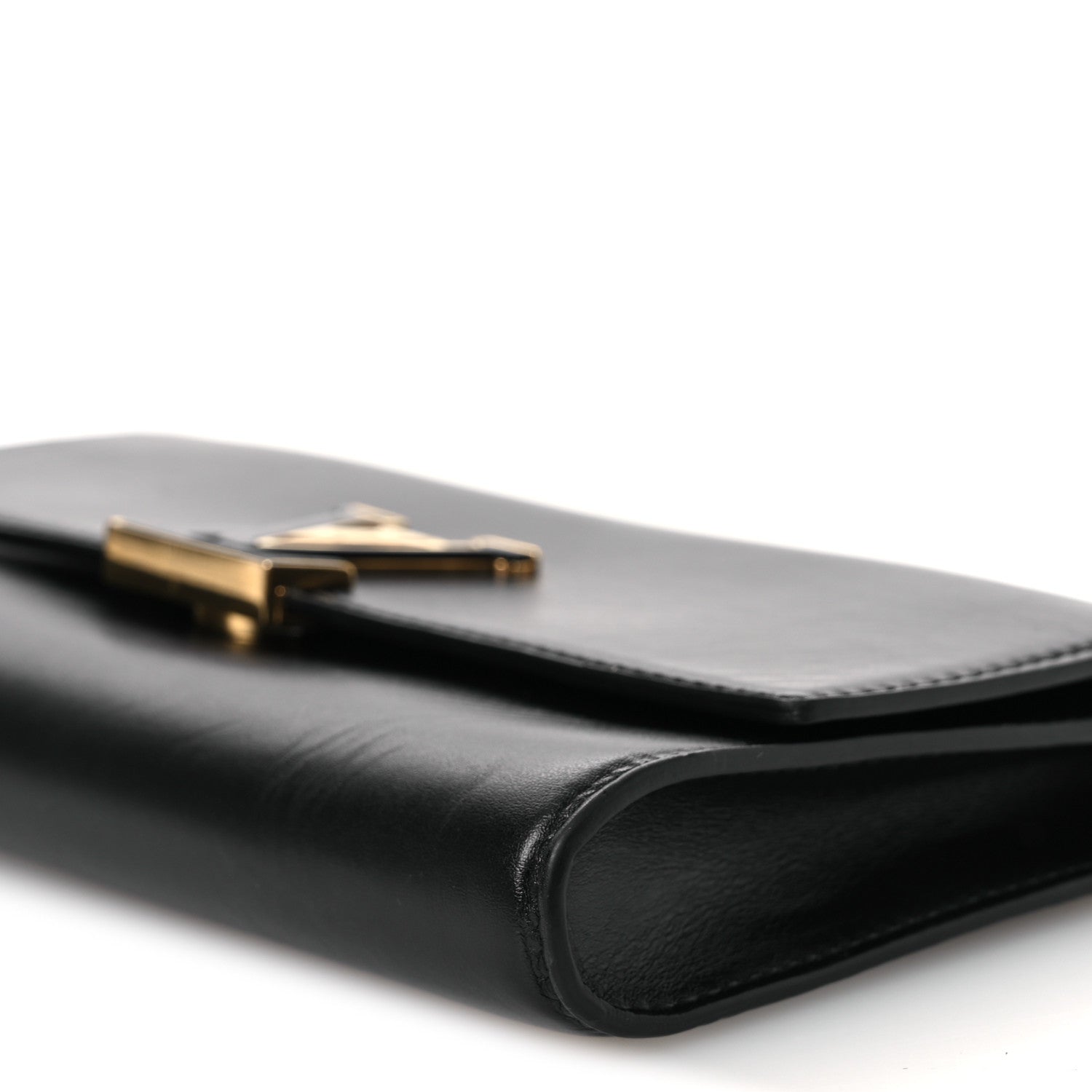 Louis Vuitton Calfskin LV Wallet On Chain Capucines Black 9 of 16