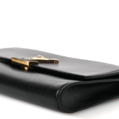 Louis Vuitton Calfskin LV Wallet On Chain Capucines Black 9 of 16