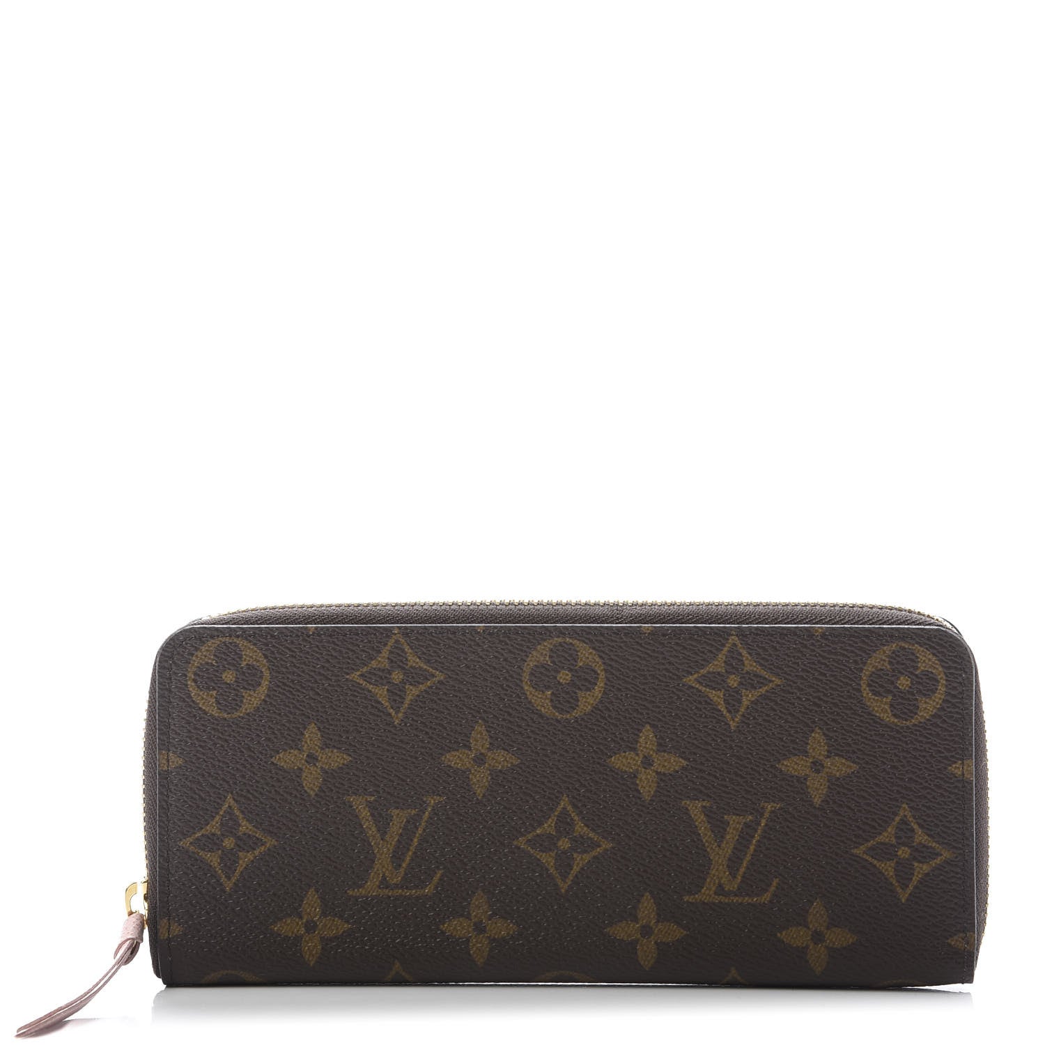 Louis Vuitton Monogram Clemence Wallet Rose Ballerine 1 of 10