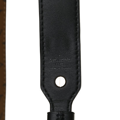Louis Vuitton Reverse Monogram Bandouliere Shoulder Strap XL Black 4 of 6