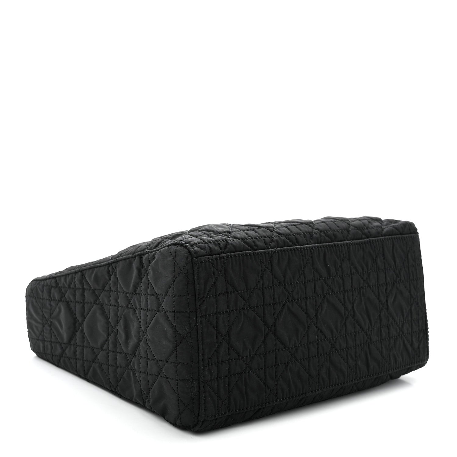 Christian Dior Nylon Cannage Medium Lady Dior Black 4 of 10