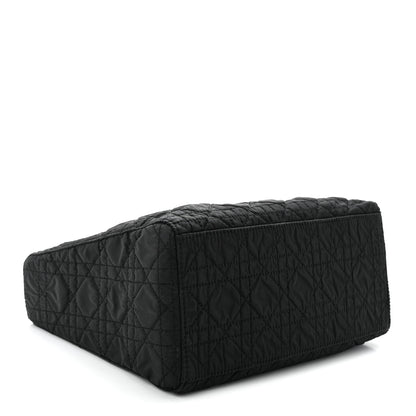 Christian Dior Nylon Cannage Medium Lady Dior Black 4 of 10