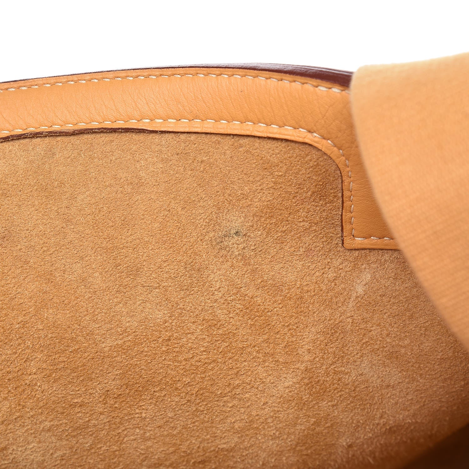 Hermes Taurillon Clemence Sherpa Backpack Sable 9 of 16