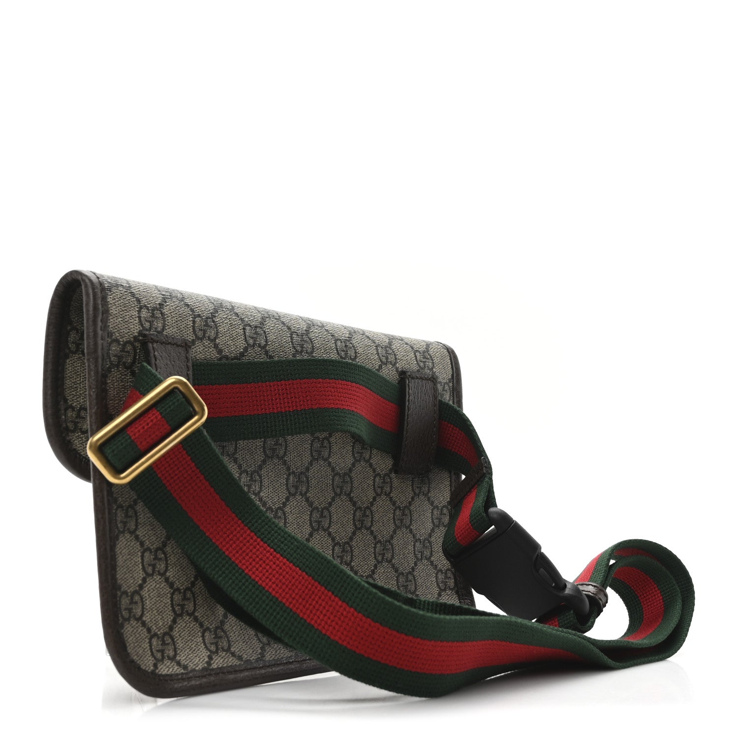 Gucci GG Supreme Monogram Neo Vintage Web Belt Bag Brown 3 of 10