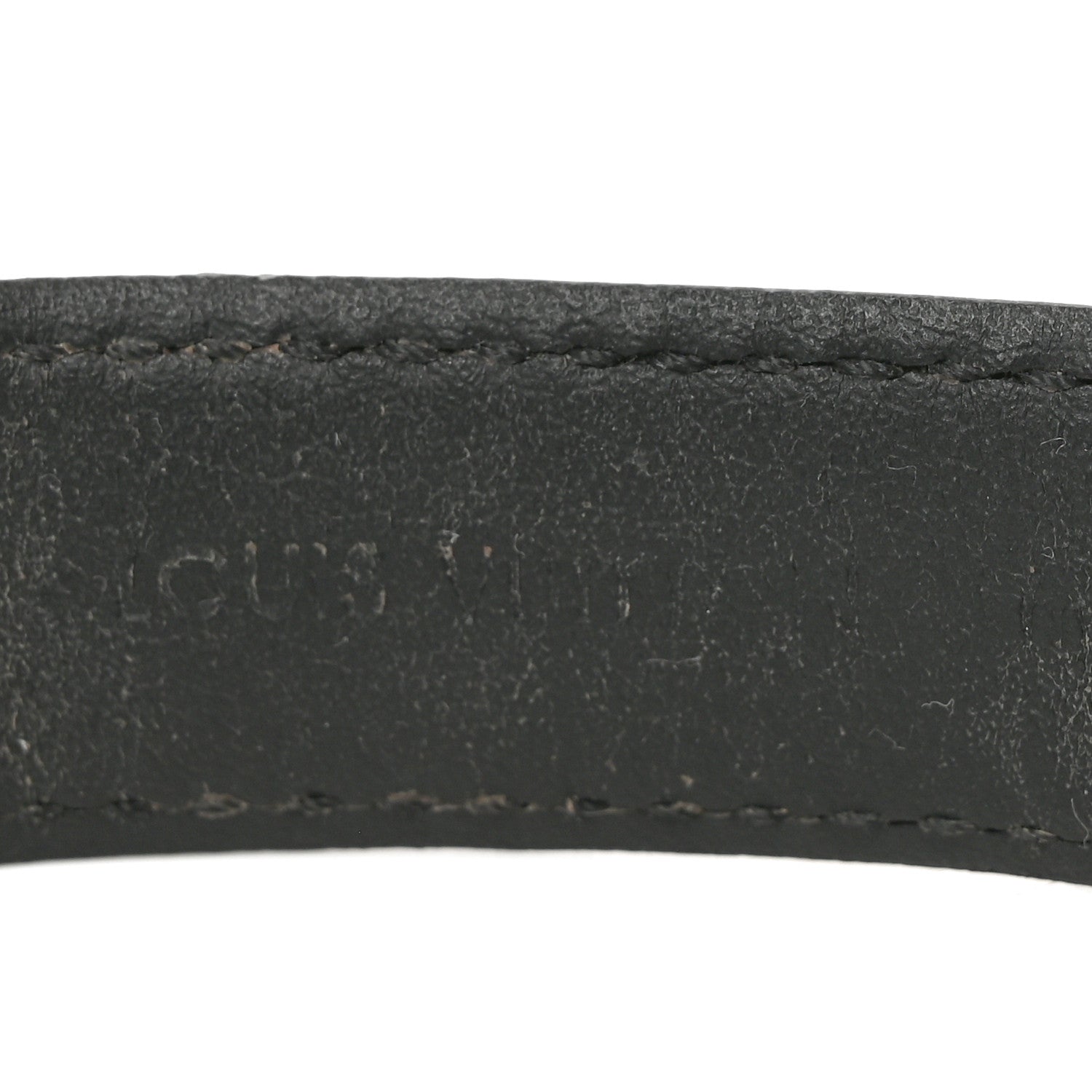 Louis Vuitton Monogram Eclipse LV Slim Bracelet 19 4 of 4