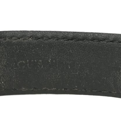 Louis Vuitton Monogram Eclipse LV Slim Bracelet 19 4 of 4