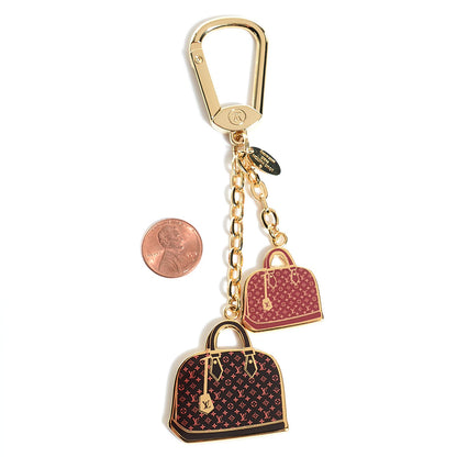 Louis Vuitton Monogram Iconic Alma Bag Charm 2 of 5
