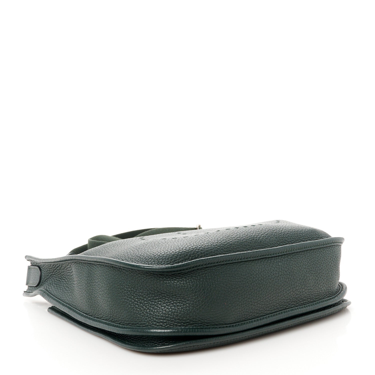 Hermes Taurillon Clemence Evelyne III PM Vert De Gris 4 of 10