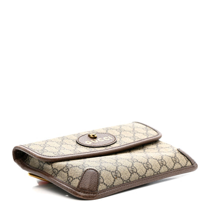 Gucci GG Supreme Monogram Neo Vintage Web Belt Bag Brown 4 of 14