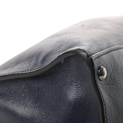 Prada Glace Calfskin Shopping Tote Baltico 13 of 18