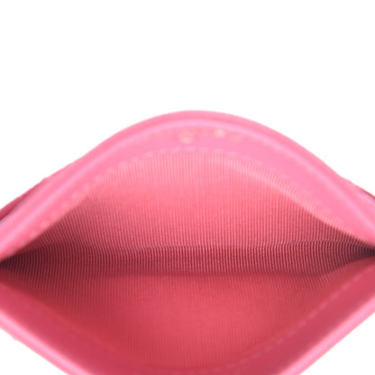 Chanel Caviar Quilted Card Holder Pink 5 of 9