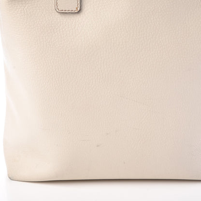 Gucci Calfskin Abbey Tote Off White 9 of 13