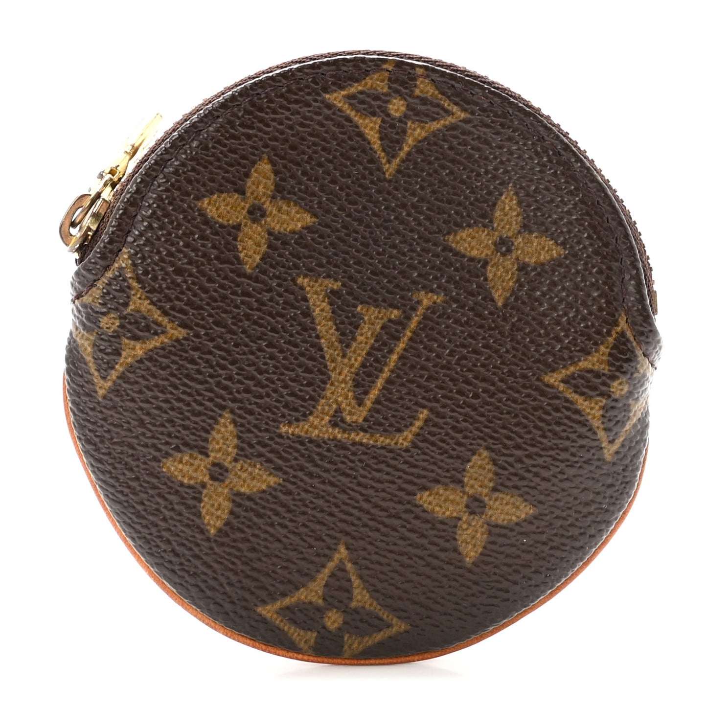 Monogram Round Coin Purse