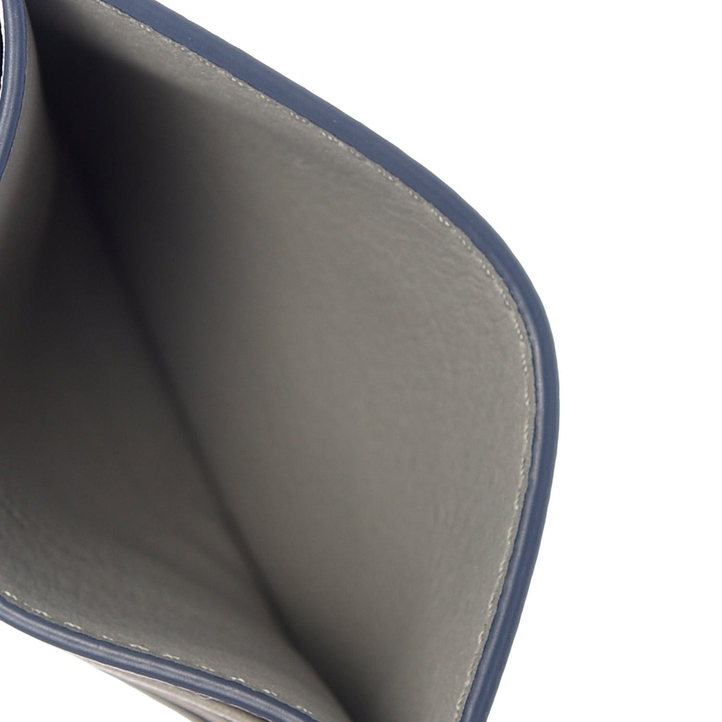 Coburg Injection Embossed Card Case Navy Grey