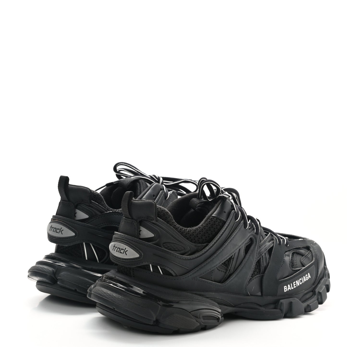 Mesh Nylon Mens Track Sneakers 42 Black