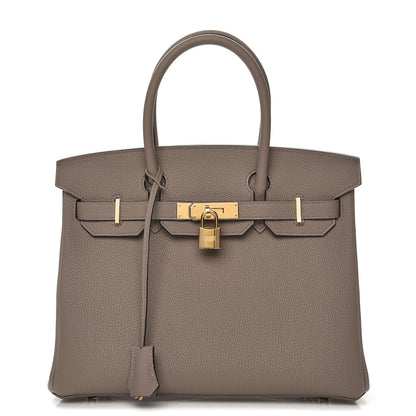 Hermes Togo Birkin 30 Gris Asphalte 1 of 35