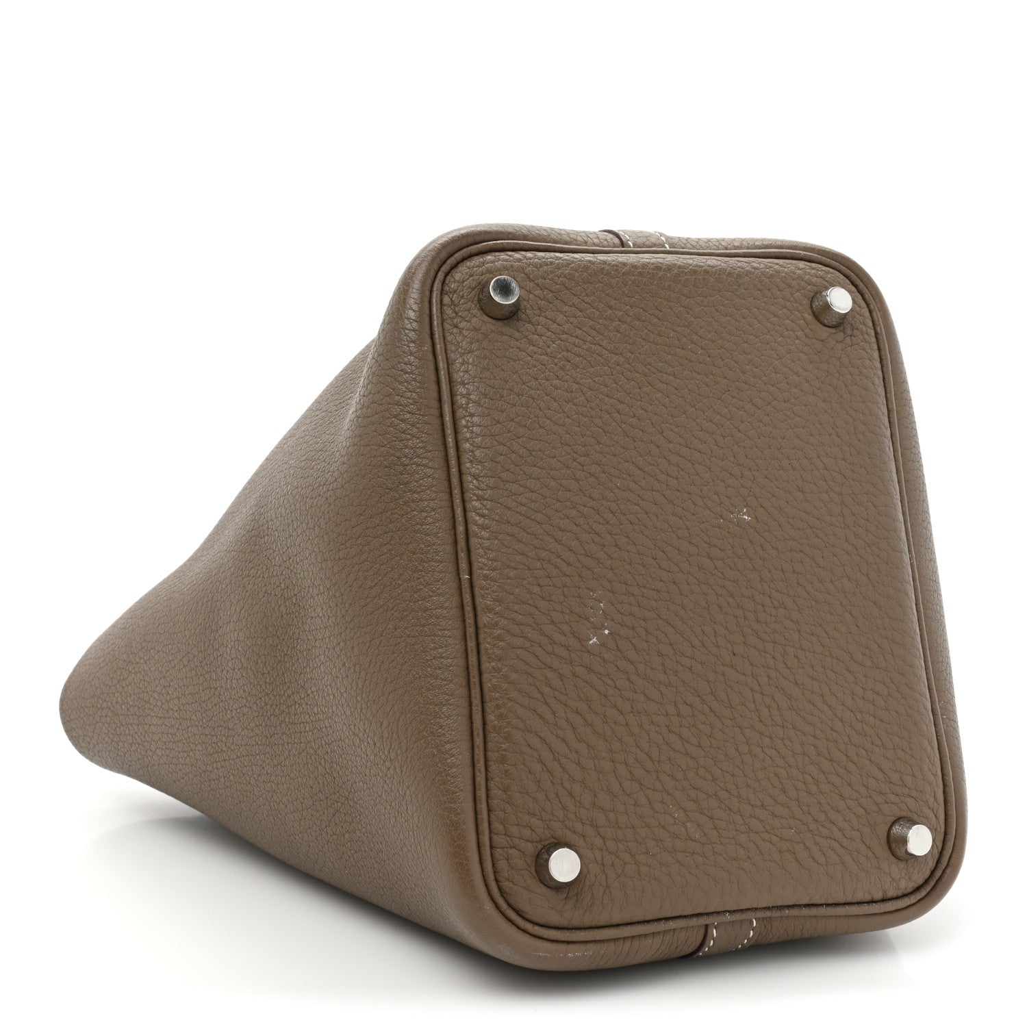 Hermes Taurillon Clemence Picotin Lock 18 PM Etoupe 4 of 14