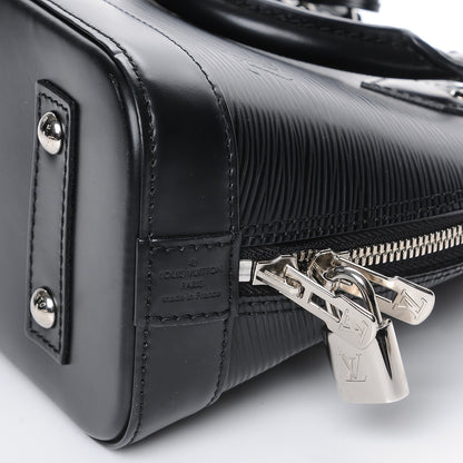 Louis Vuitton Epi Alma BB Black 8 of 8