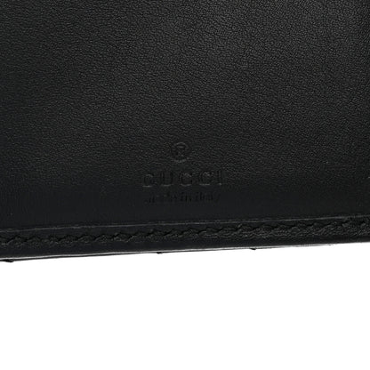 Gucci Calfskin Matelasse GG Marmont Wallet Black Black 6 of 9