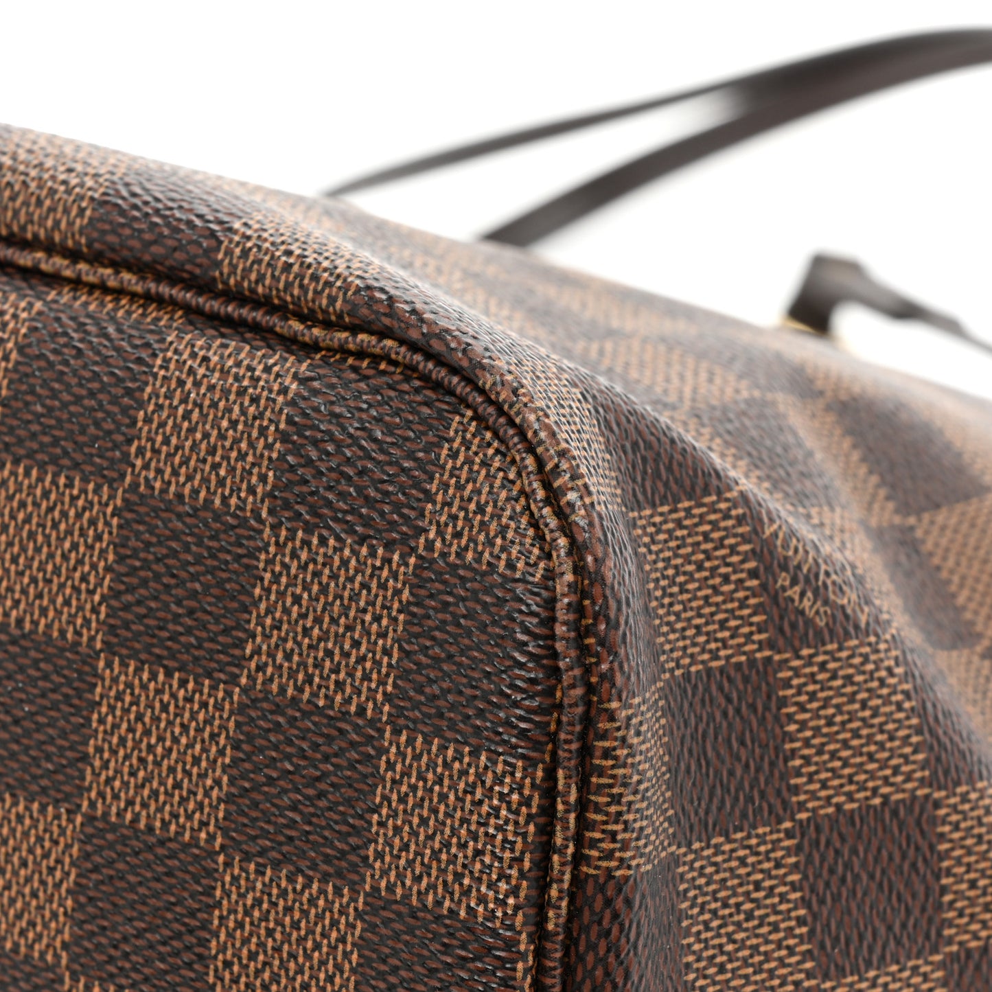 Damier Ebene Neo Neverfull MM Rose Ballerine