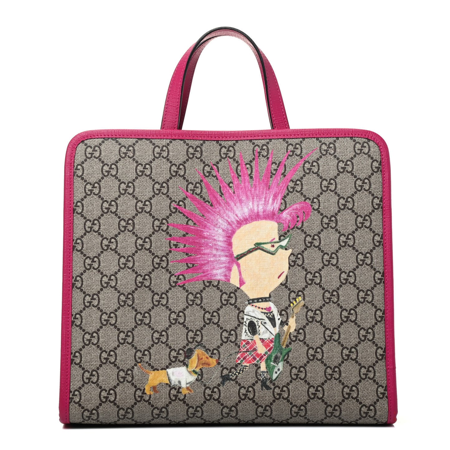 GG Supreme Monogram Punk Print Childrens Tote