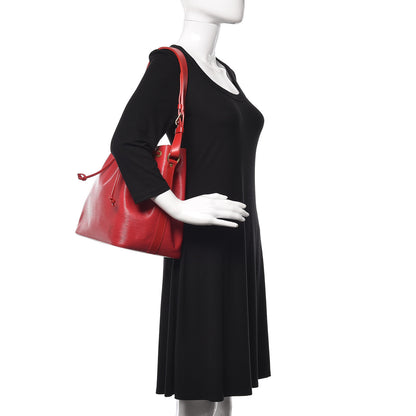 Louis Vuitton Epi Petit Noe Castillan Red 2 of 10