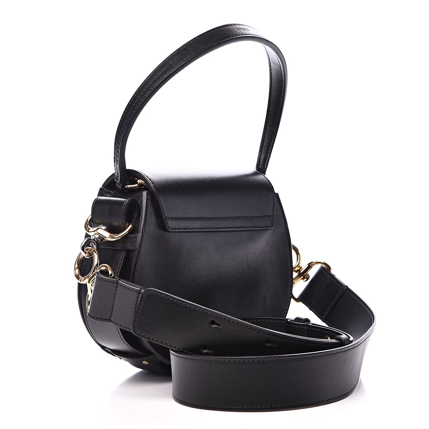 Calfskin Small Tess Bag Black