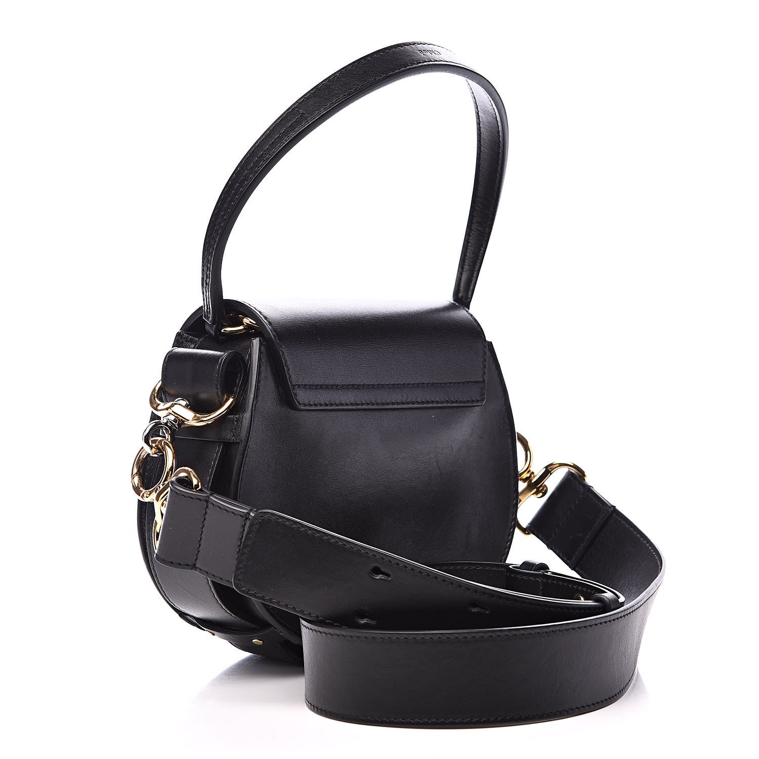Chloe Calfskin Small Tess Bag Black 3 of 13
