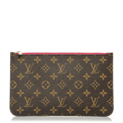 Louis Vuitton Monogram Neverfull MM GM Pochette Pivoine 1 of 7