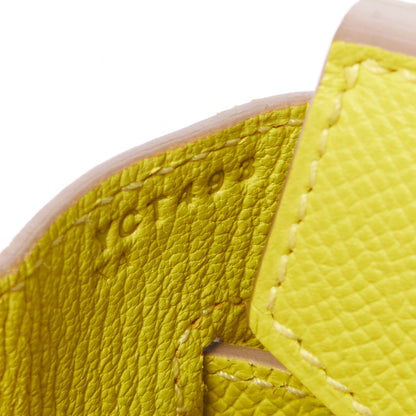 Hermes Epsom Birkin 30 Lime 24 of 32