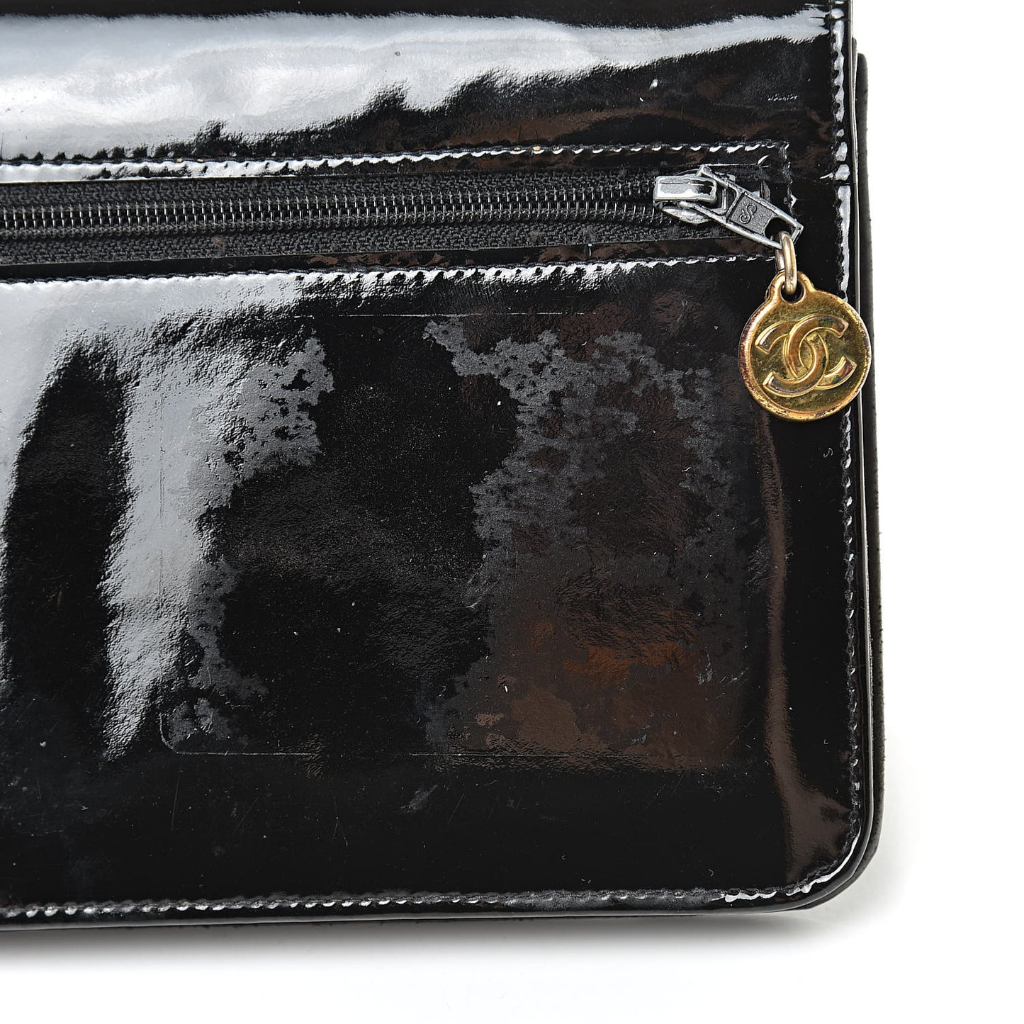Patent Timeless CC Wallet Black