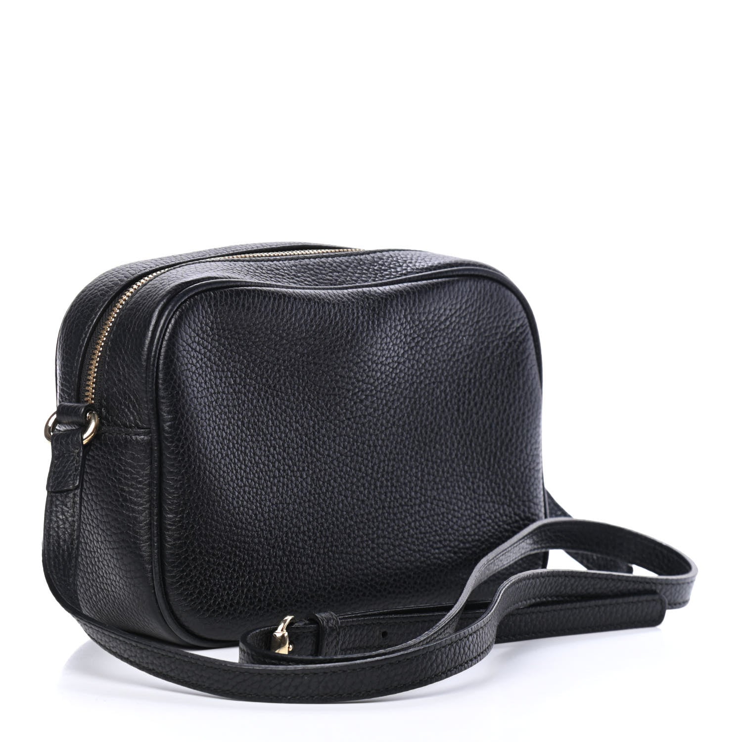 Gucci Pebbled Calfskin Small Soho Disco Bag Black 2 of 4