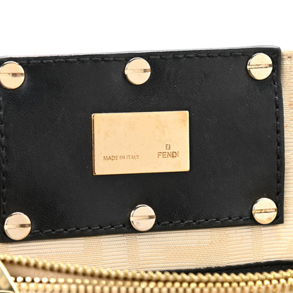 Fendi Zucca Mia Tote Beige Black 7 of 16