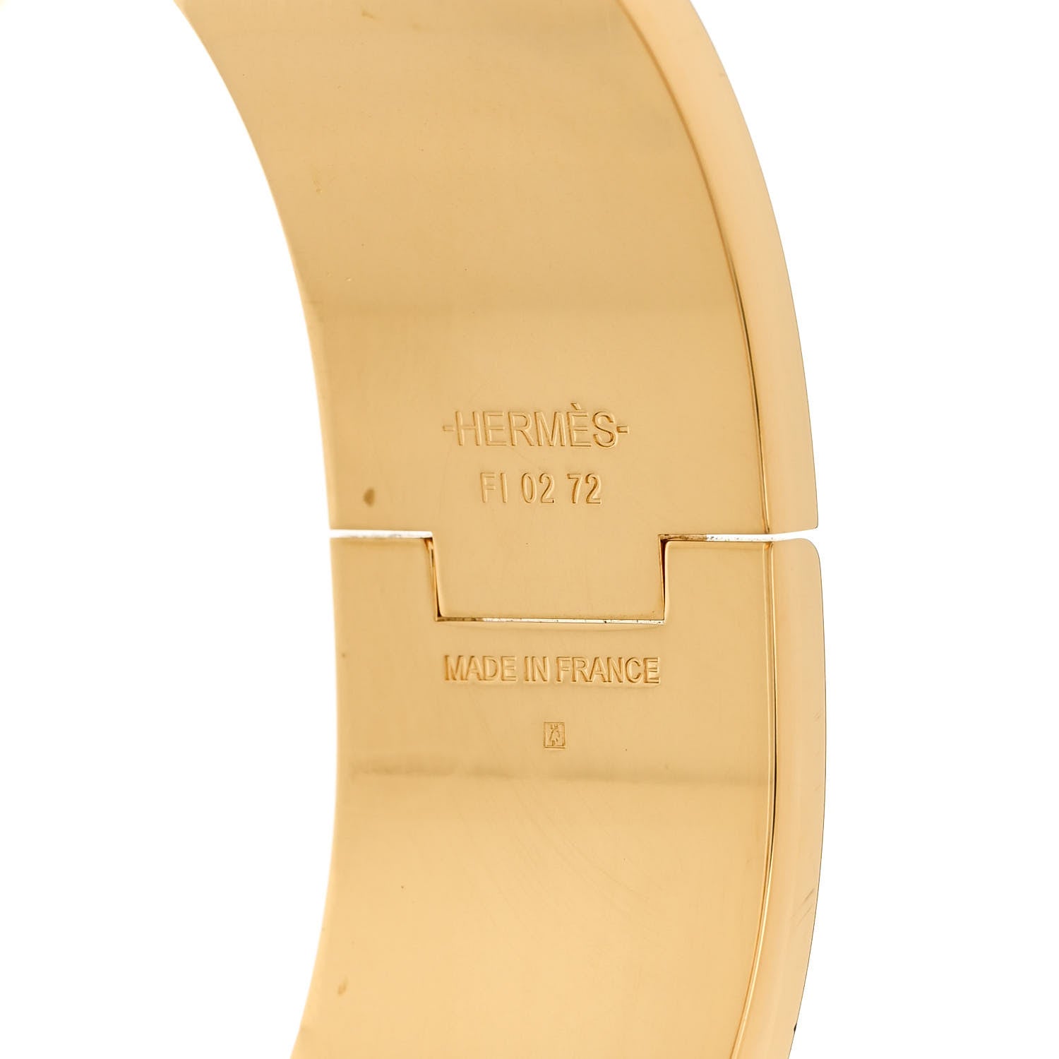 Hermes Enamel Wide Clic Clac H Bracelet PM Black 4 of 5