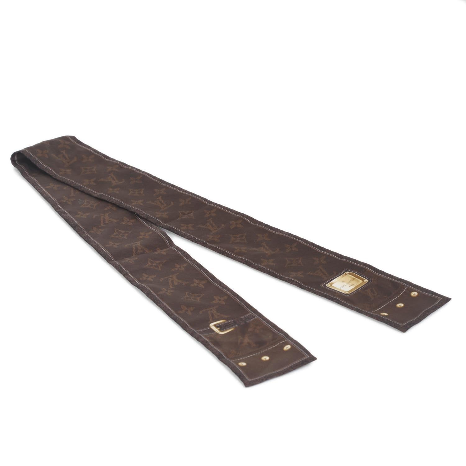 Louis Vuitton Cotton Monogram New Denim Bandeau Ebene 1 of 7