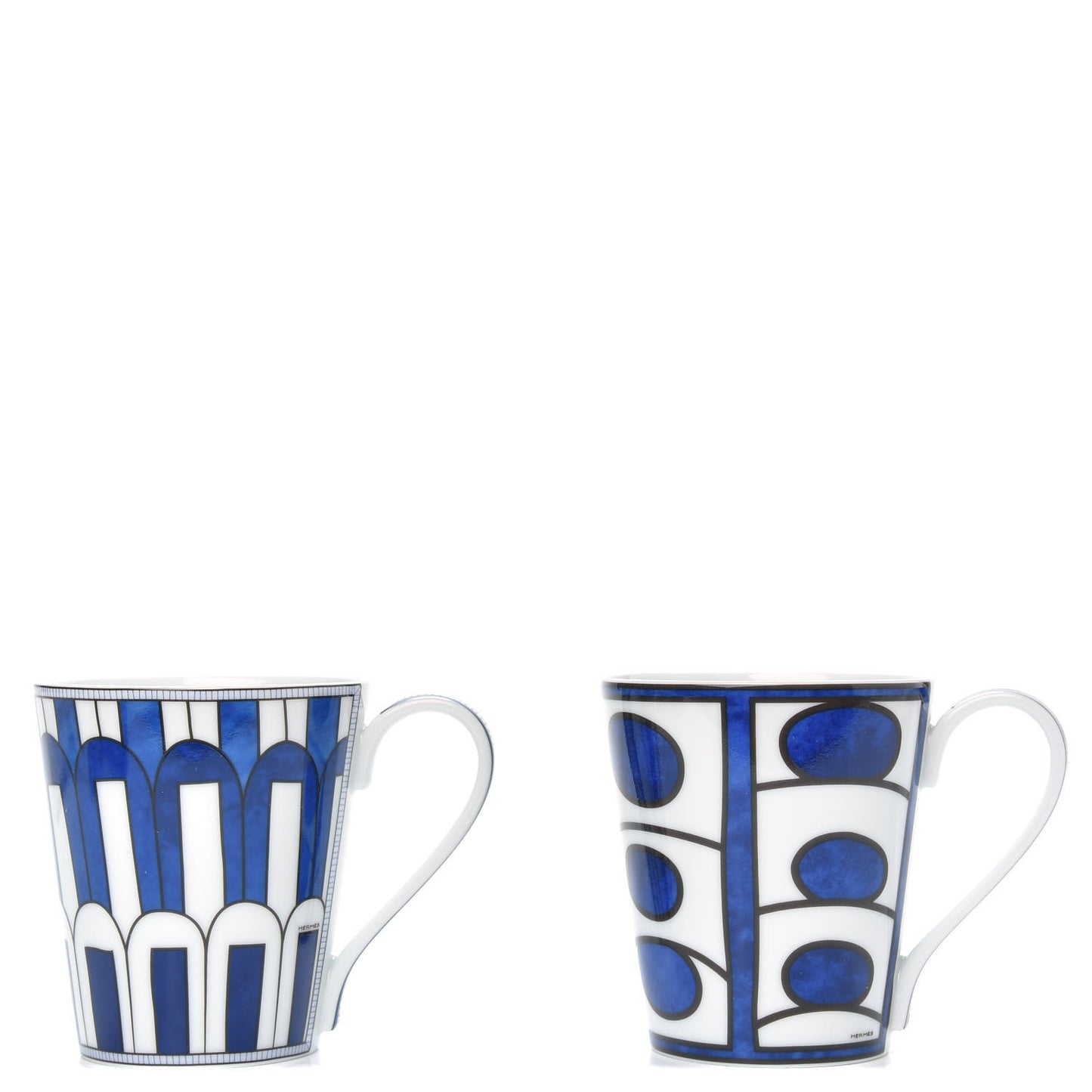 Porcelain Bleus d'Ailleurs Mug Set Of 2