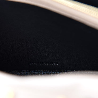 Saint Laurent Grain De Poudre Matelasse Chevron Monogram Walllet on Chain Dark Beige 9 of 11
