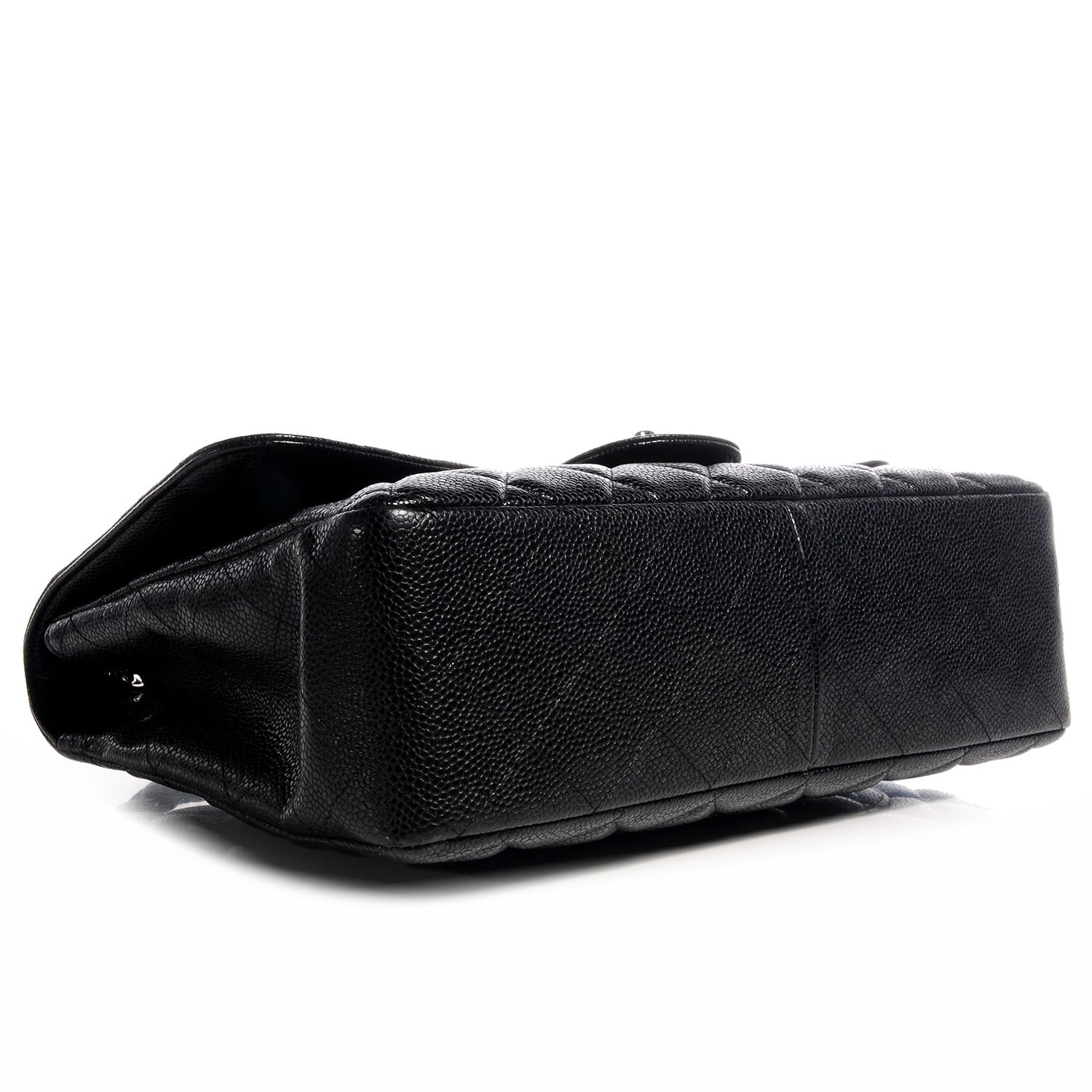 Chanel Caviar Jumbo Single Flap Black 4 of 9