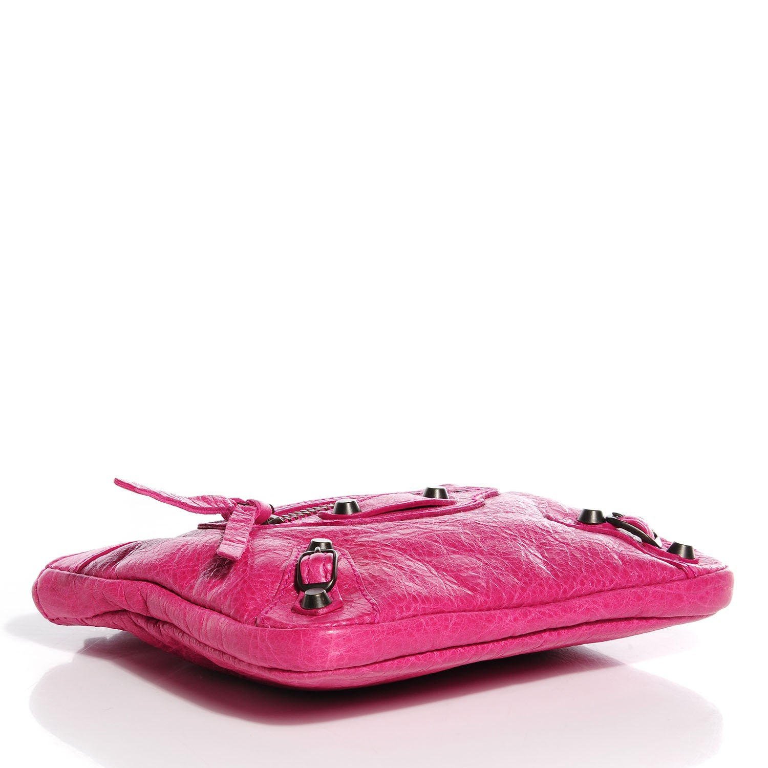 Balenciaga Agneau Classic Hardware Porte-Monnaie Coin Purse Cyclamen 4 of 9