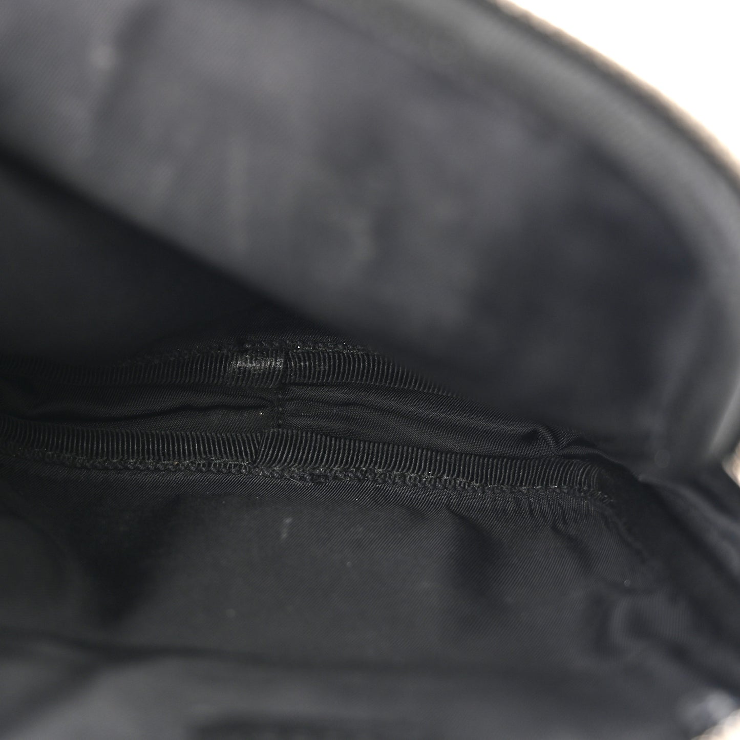 GG Supreme Monogram Web Belt Bag Black