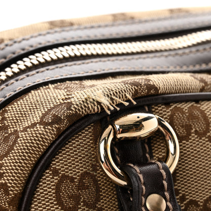 Gucci Monogram Medium Wave Boston Dark Brown 12 of 12