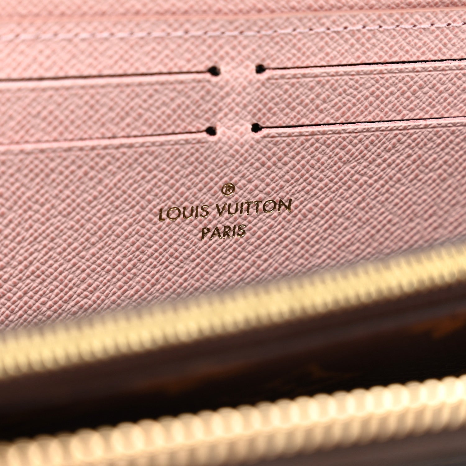 Louis Vuitton Monogram Clemence Wallet Rose Ballerine 6 of 7