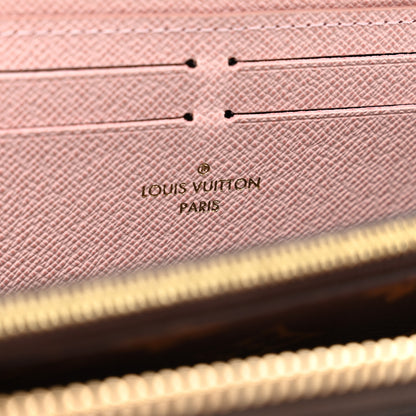Louis Vuitton Monogram Clemence Wallet Rose Ballerine 6 of 7
