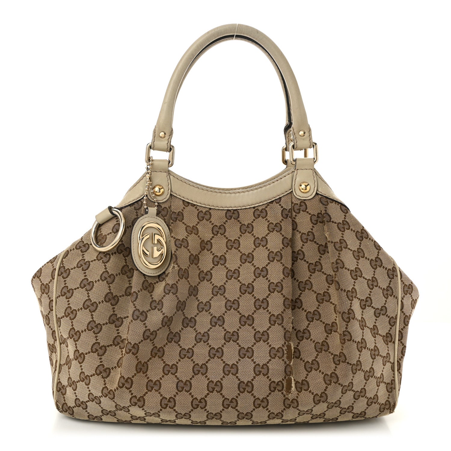 Gucci Monogram Medium Sukey Tote Off White 1 of 16