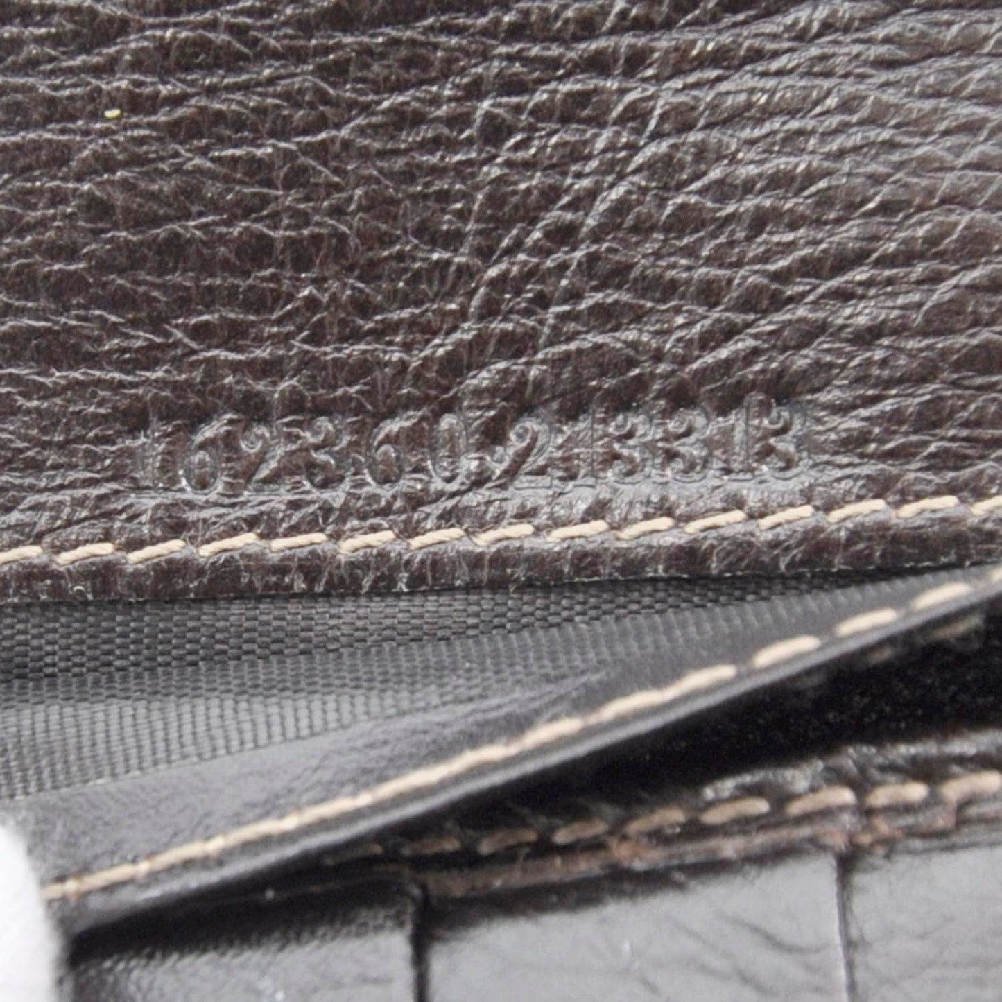 Calfskin Britt Continental Wallet Brown