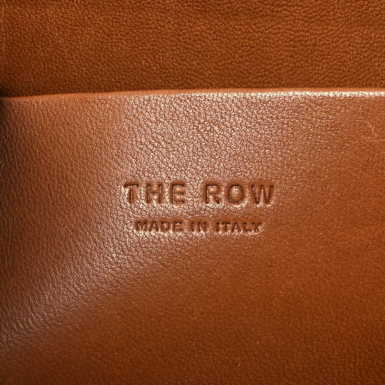The Row Polished Saddle Calfskin Dante Tote Black 6 of 14