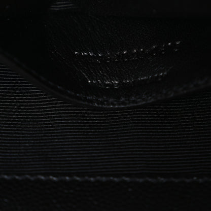 Saint Laurent Grain De Poudre Medium Classic Monogram Monochrome Kate Satchel Black 7 of 10